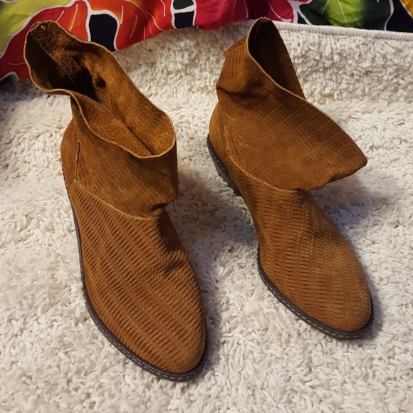 Joes Star II Brown Leather Booties Size 7 - Picture 5 of 5